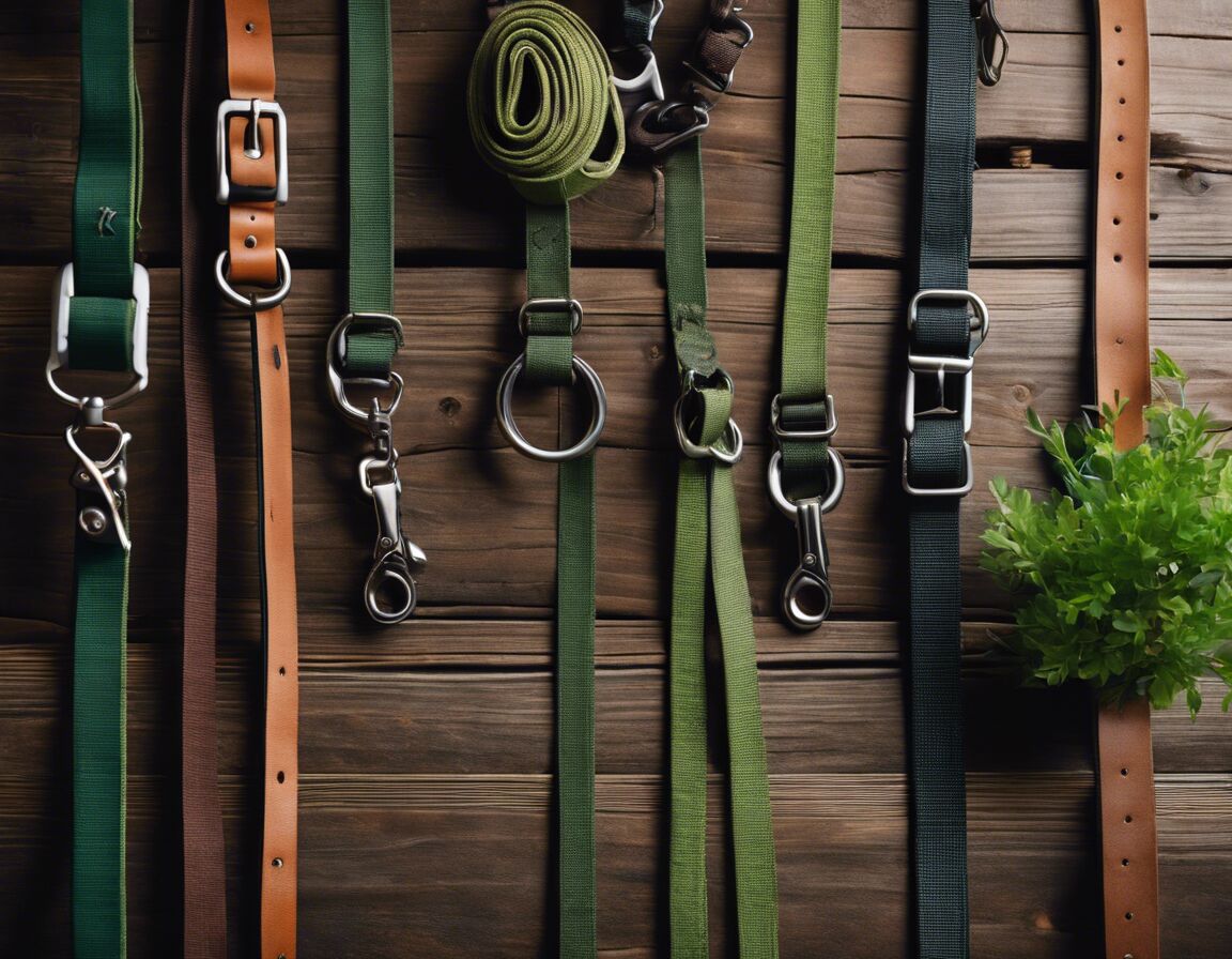 Eco-Friendly Leashes and Collars