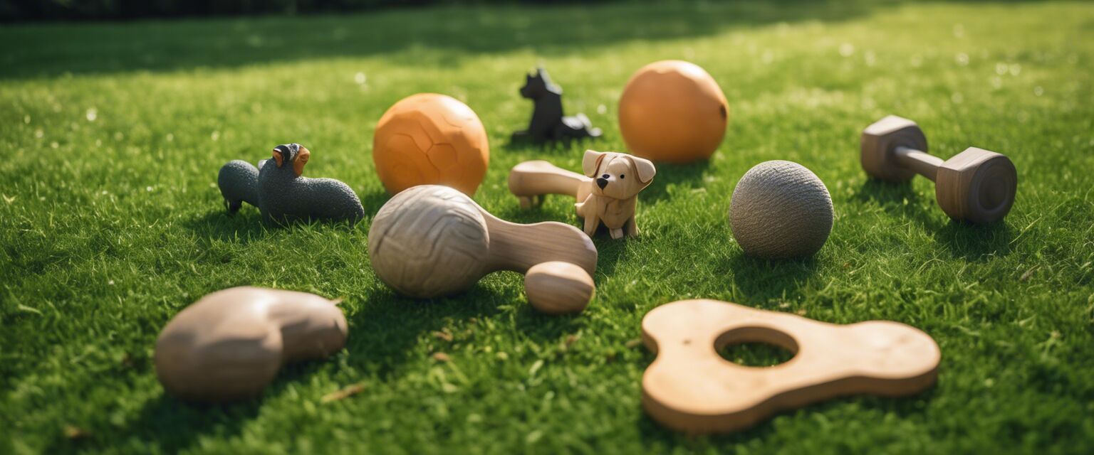 Eco-friendly dog training toys